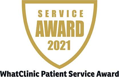 WhatClinic Patient Service Award 2021